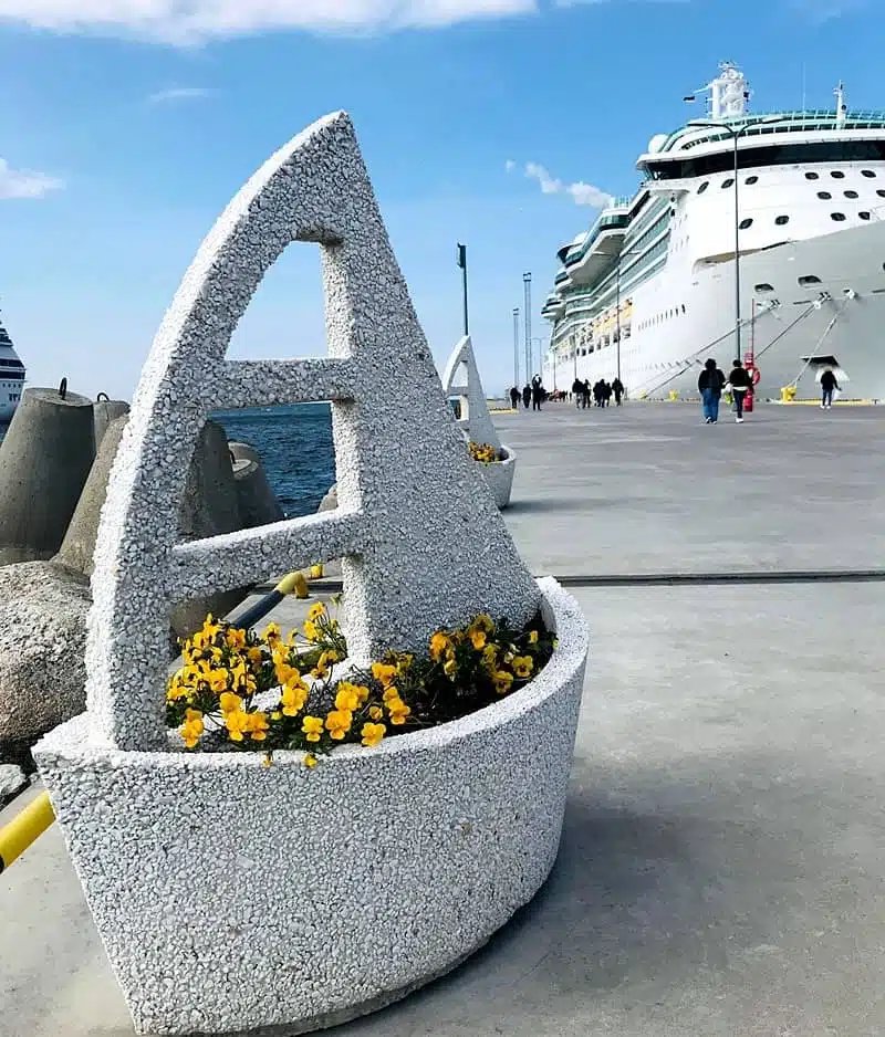 Tallinn cruise port - cruise passenger quay