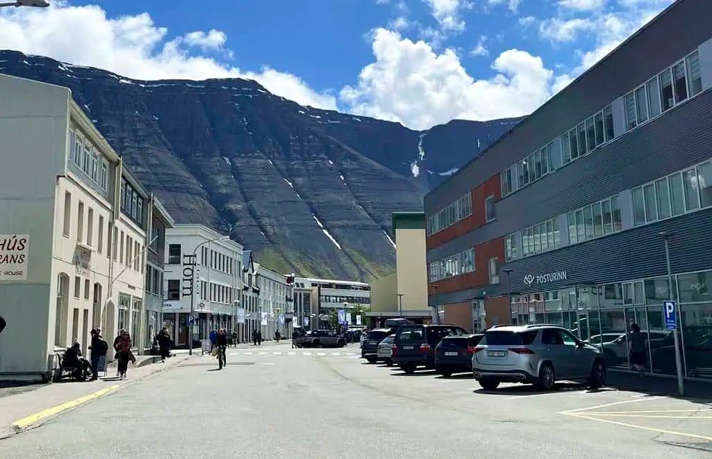 Isafjordur town center
