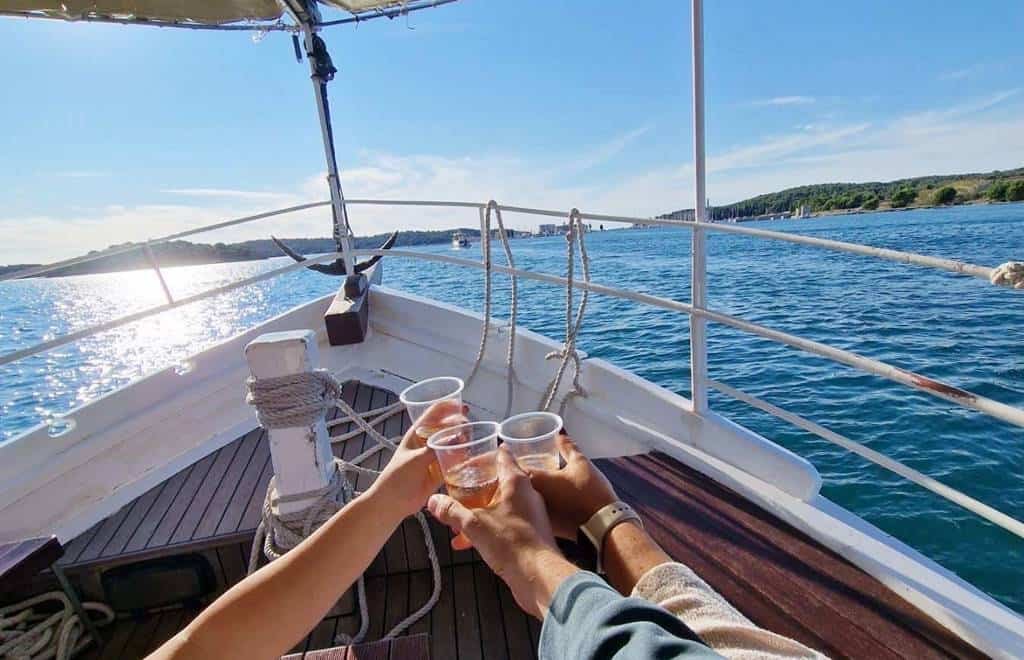 Pula sunset cruise