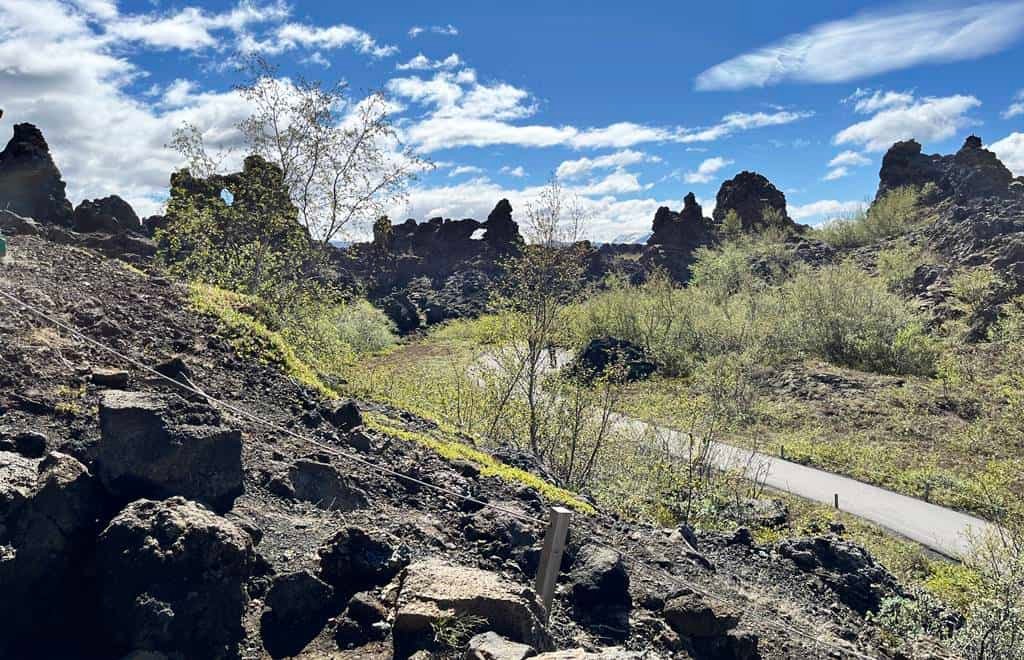 Dimmuborgir lava fields